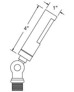 Encore LEDBL-78-LED-RISER Area Path Light